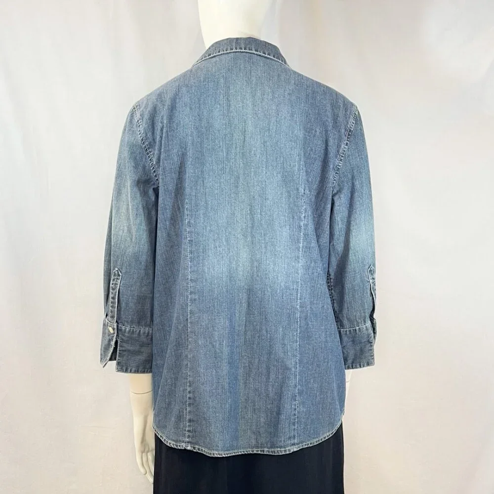 Denim Shirt | Chico's - Picture 5 of 9